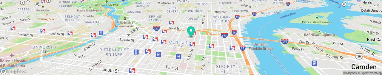 ev charging station on the map