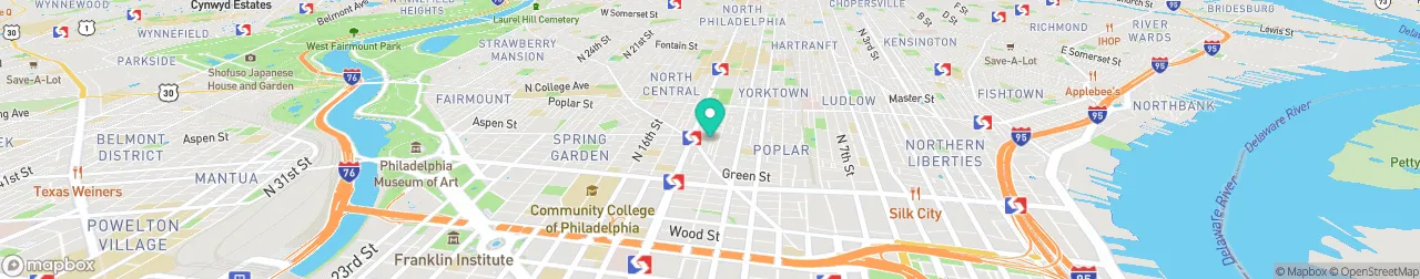 ev charging station on the map