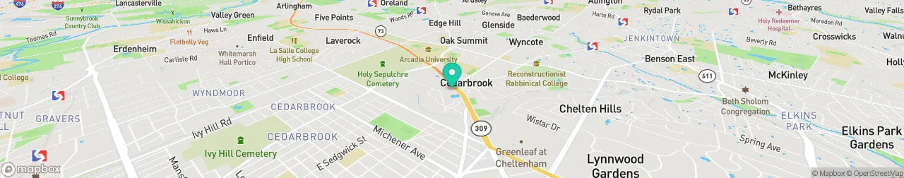 ev charging station on the map