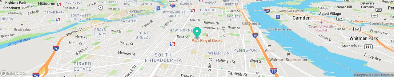 borne de recharge sur la carte