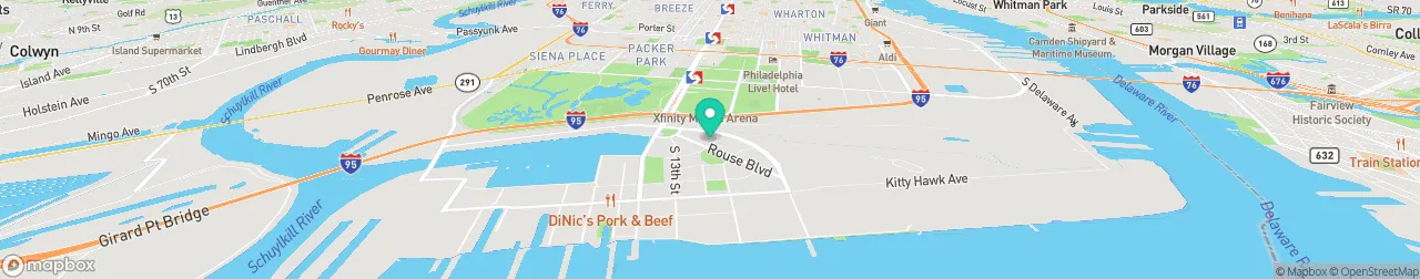 ev charging station on the map