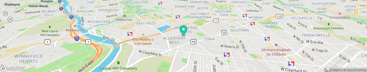 ev charging station on the map