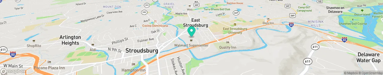 borne de recharge sur la carte