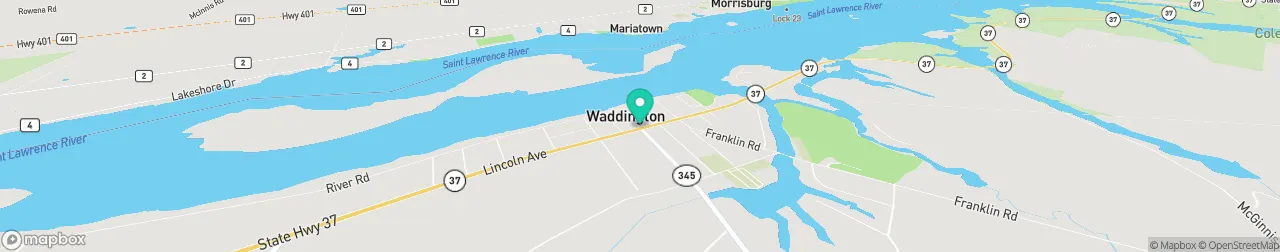 borne de recharge sur la carte