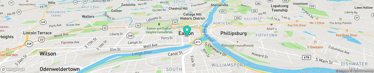 ev charging station on the map