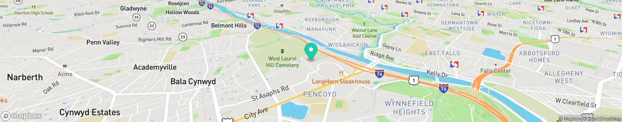 borne de recharge sur la carte