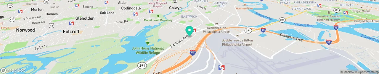 borne de recharge sur la carte