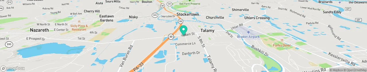 ev charging station on the map