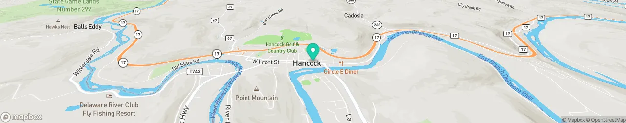 borne de recharge sur la carte