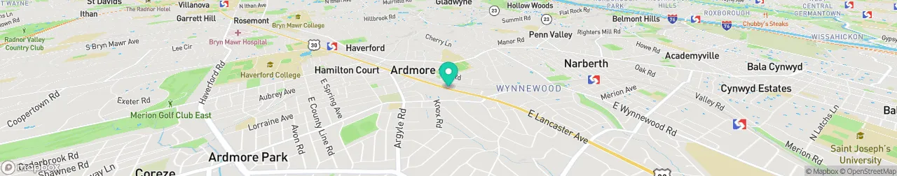 ev charging station on the map