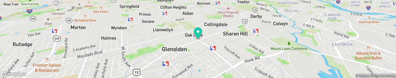 ev charging station on the map