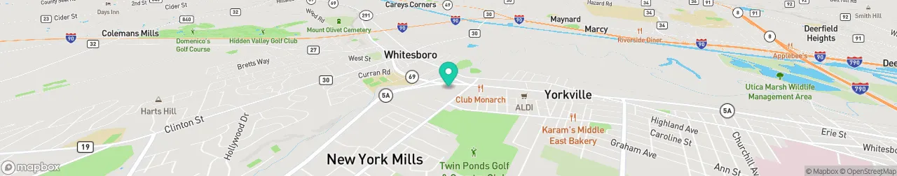 borne de recharge sur la carte