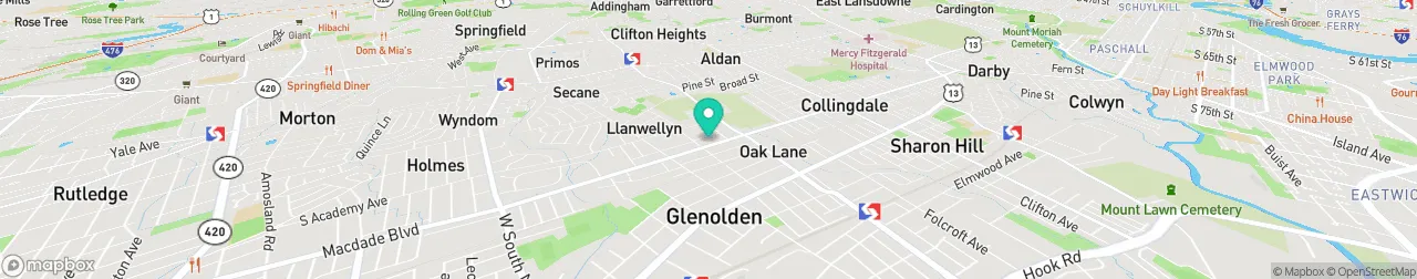 ev charging station on the map