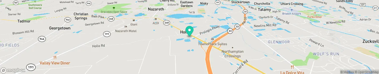 borne de recharge sur la carte