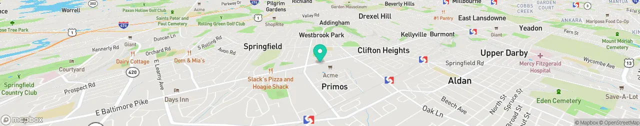 ev charging station on the map