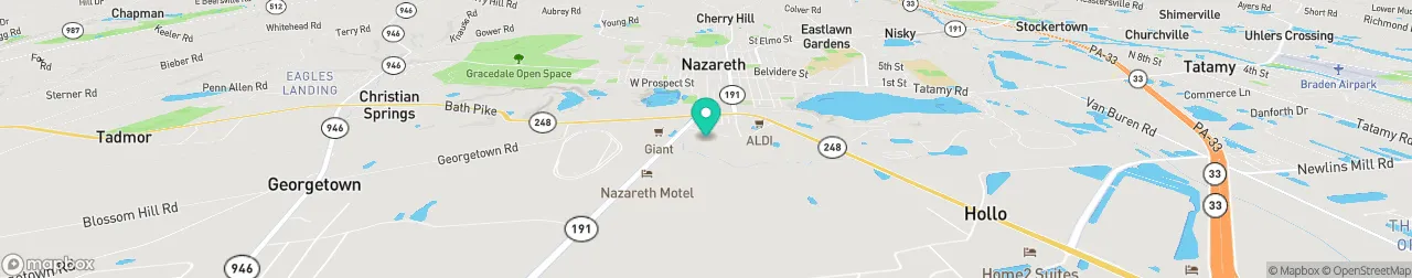 ev charging station on the map