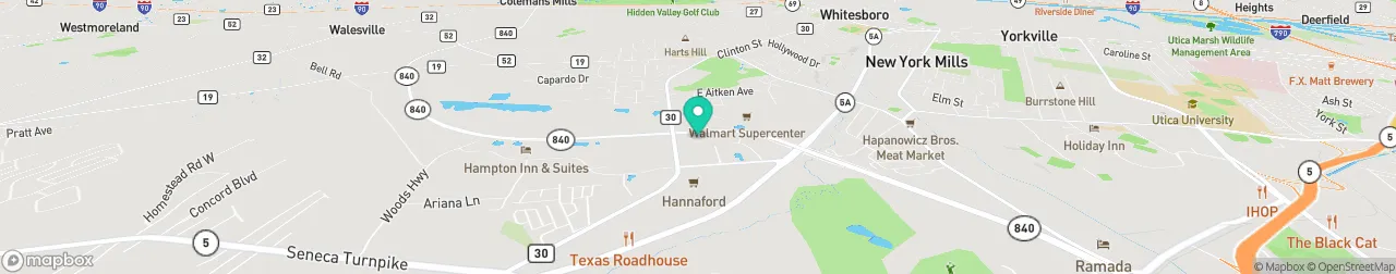 borne de recharge sur la carte