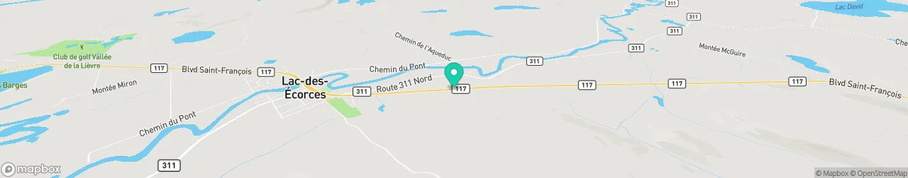 borne de recharge sur la carte