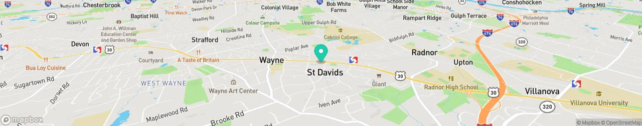 ev charging station on the map