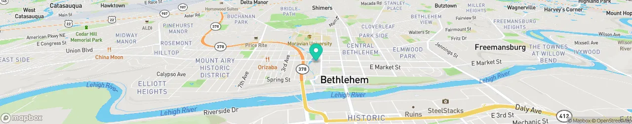 ev charging station on the map