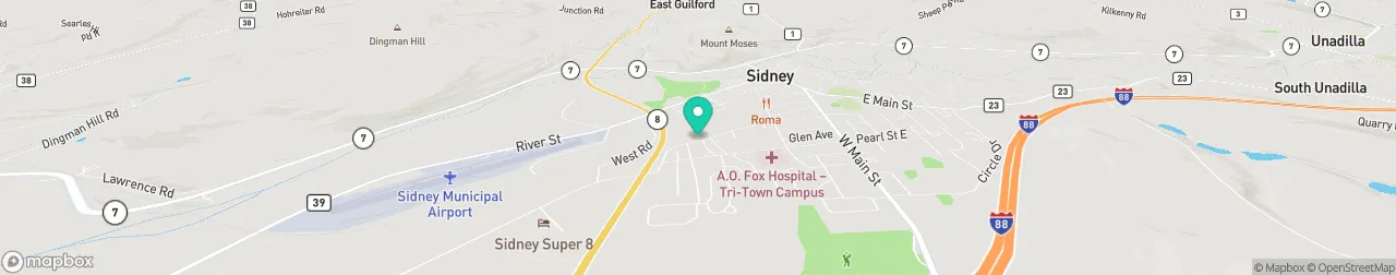 ev charging station on the map