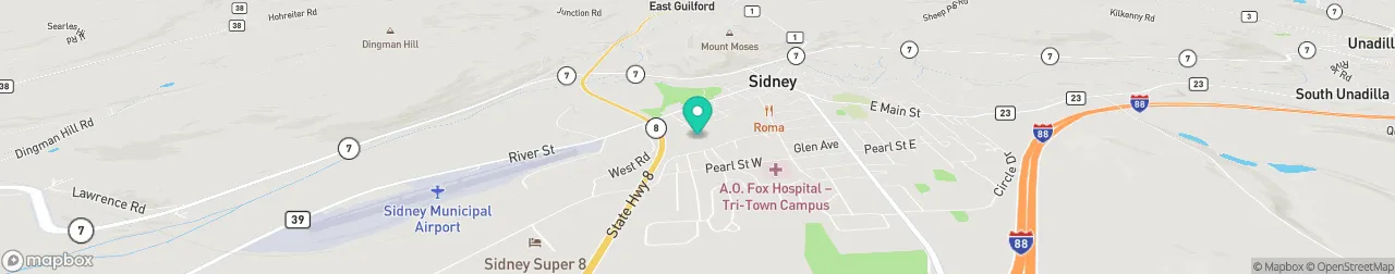 borne de recharge sur la carte