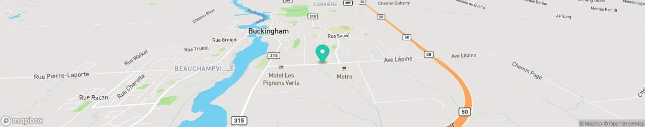 borne de recharge sur la carte