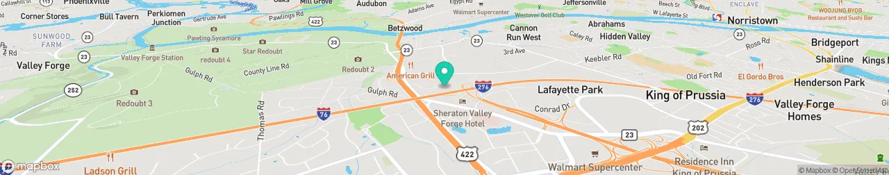 borne de recharge sur la carte