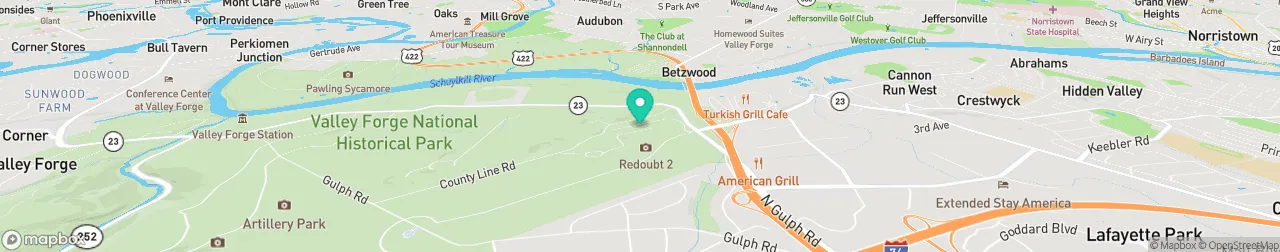 borne de recharge sur la carte