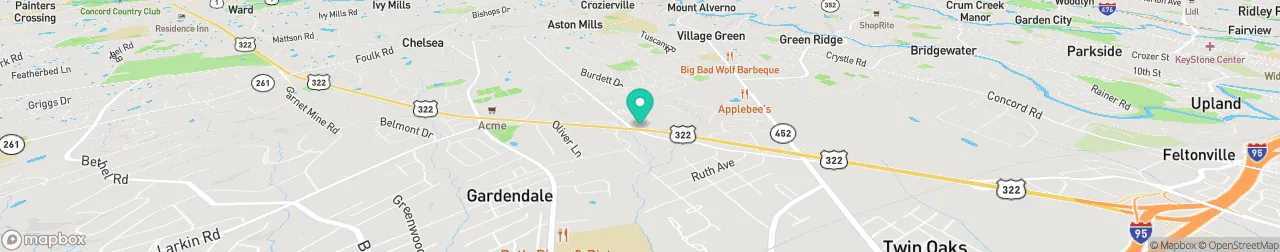 ev charging station on the map