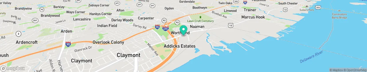 ev charging station on the map