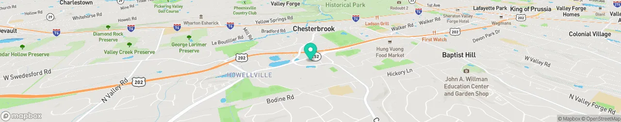 borne de recharge sur la carte