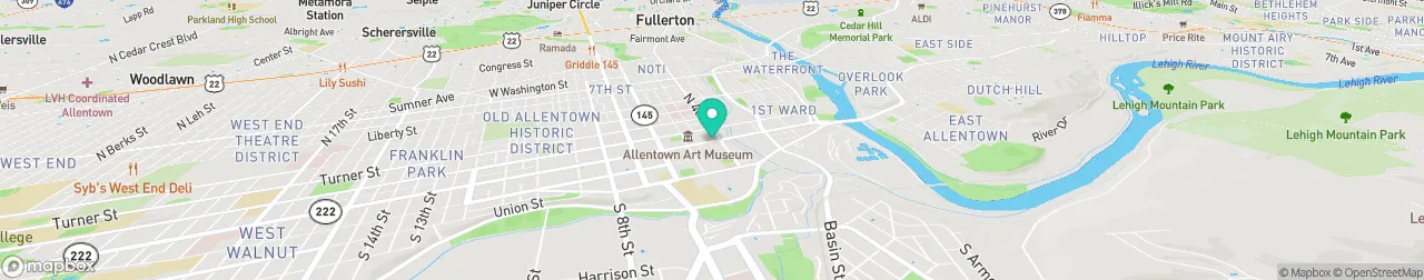 borne de recharge sur la carte