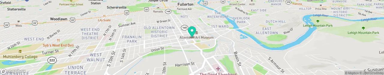 ev charging station on the map