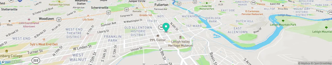 borne de recharge sur la carte