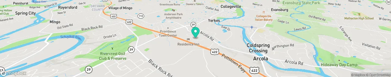 borne de recharge sur la carte