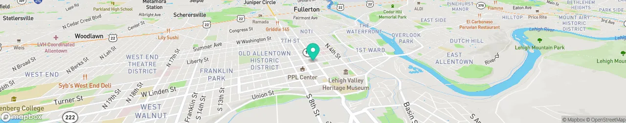 ev charging station on the map