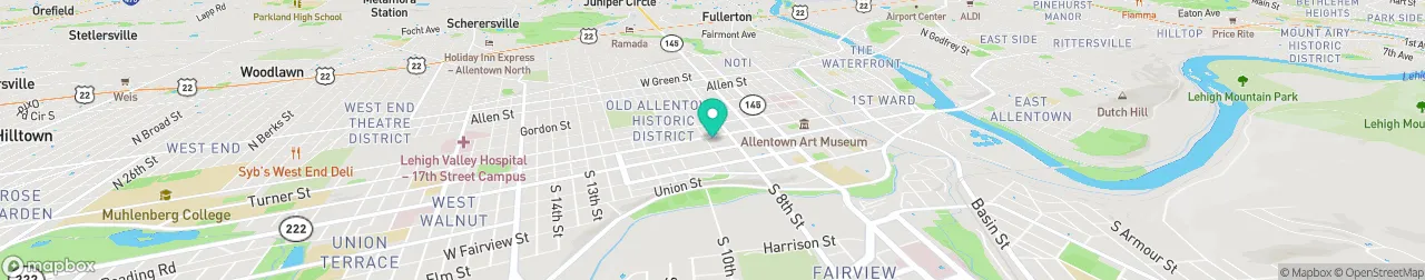 ev charging station on the map