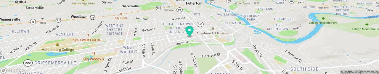 borne de recharge sur la carte