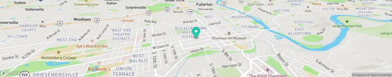 ev charging station on the map