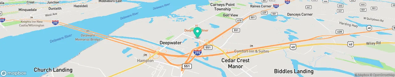 borne de recharge sur la carte