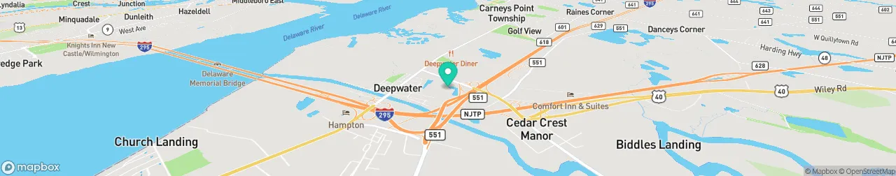 borne de recharge sur la carte