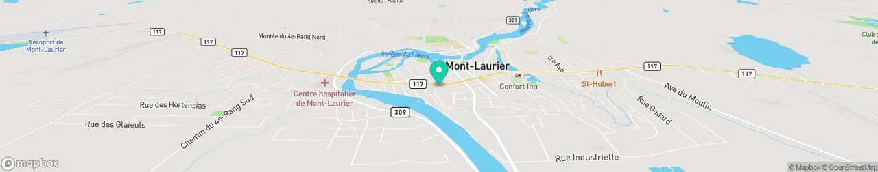 borne de recharge sur la carte