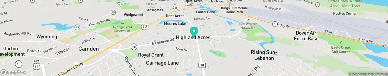 borne de recharge sur la carte