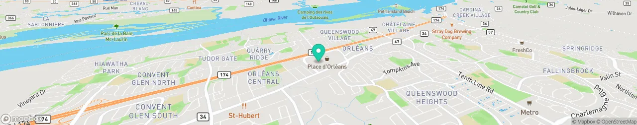 ev charging station on the map