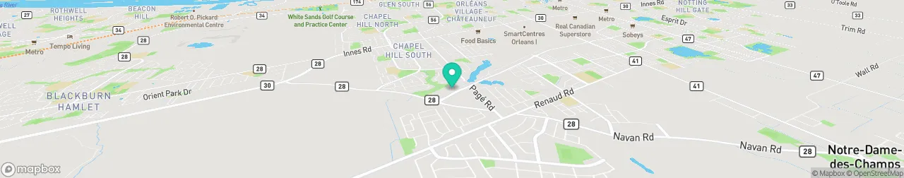 borne de recharge sur la carte