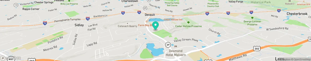 borne de recharge sur la carte