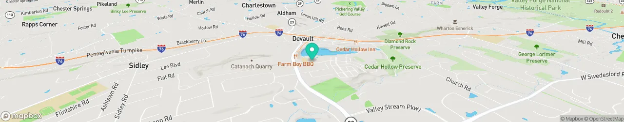 borne de recharge sur la carte