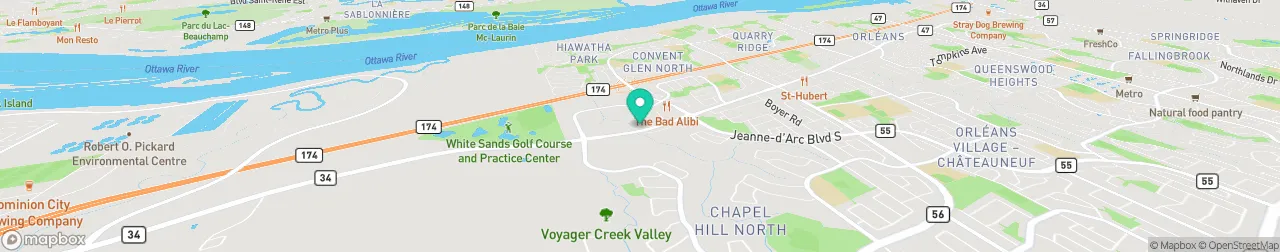 ev charging station on the map