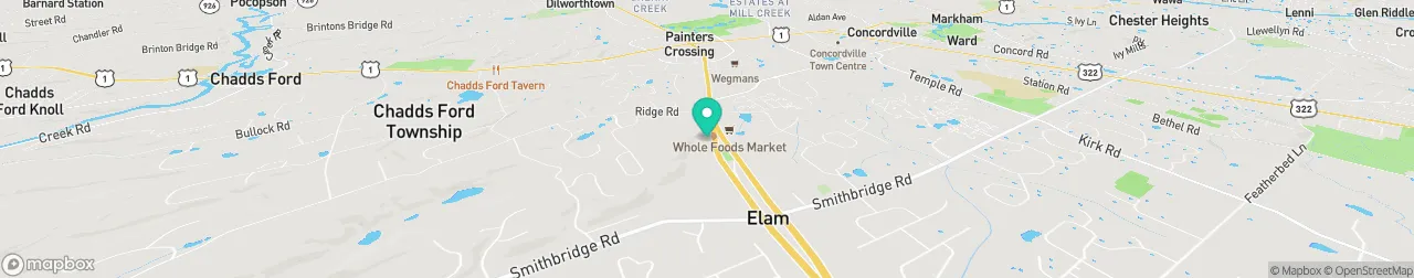 borne de recharge sur la carte